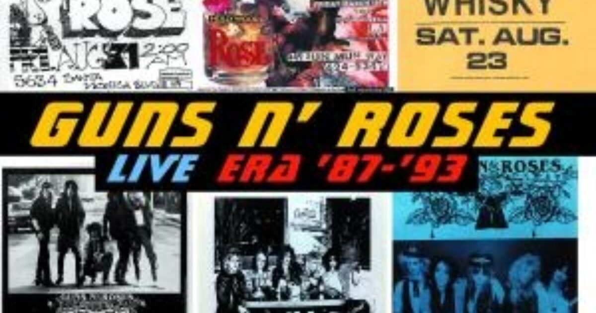 Guns N' Roses - Live Era 87- 93 | Sounds Recordstore Venlo