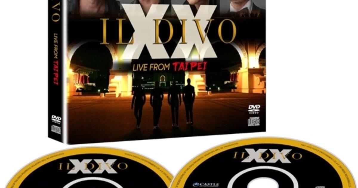 Il Divo - Xx - Live From Taipei (Cd+Dvd) | Sounds Recordstore Venlo